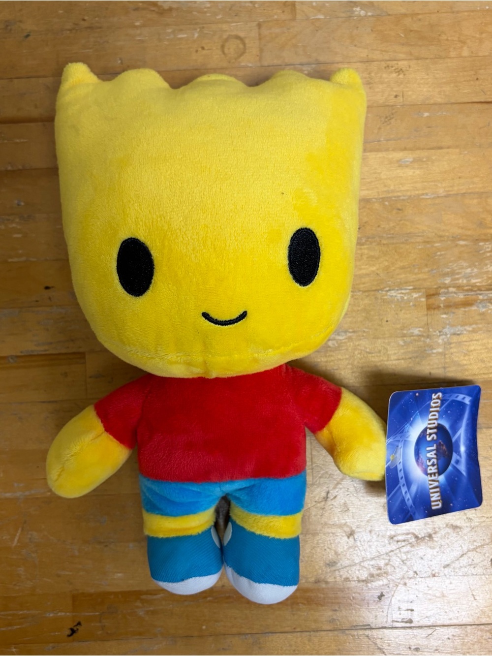 The Simpsons Bart Plush Universal Studios Cute 10” NWT